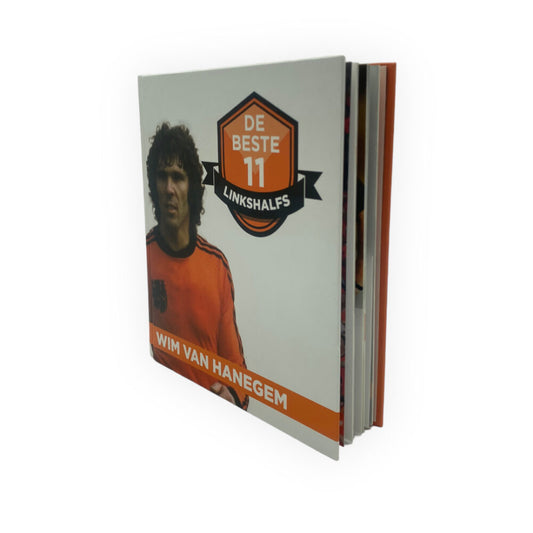 The Best 11 Linkshalfs Wim van Hanegem - Unique Football Book with Hardcover and 63 Pages (Dutch Edition)