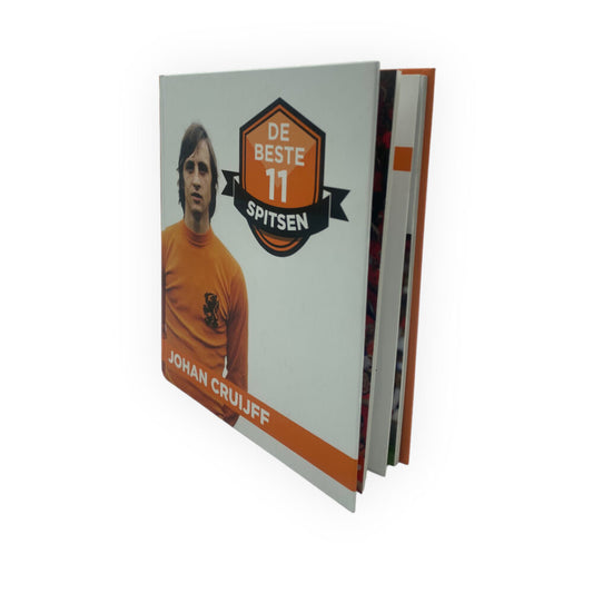 The Best 11 Strikers - Johan Cruyff - Unique Football Book with Hardcover and 63 Pages (Dutch Edition)