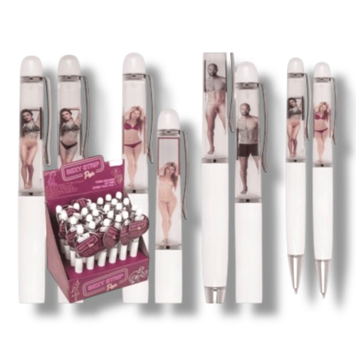 Kinky Pleasure - OB135 - Display 24 pcs Sexy Strippers Pencils