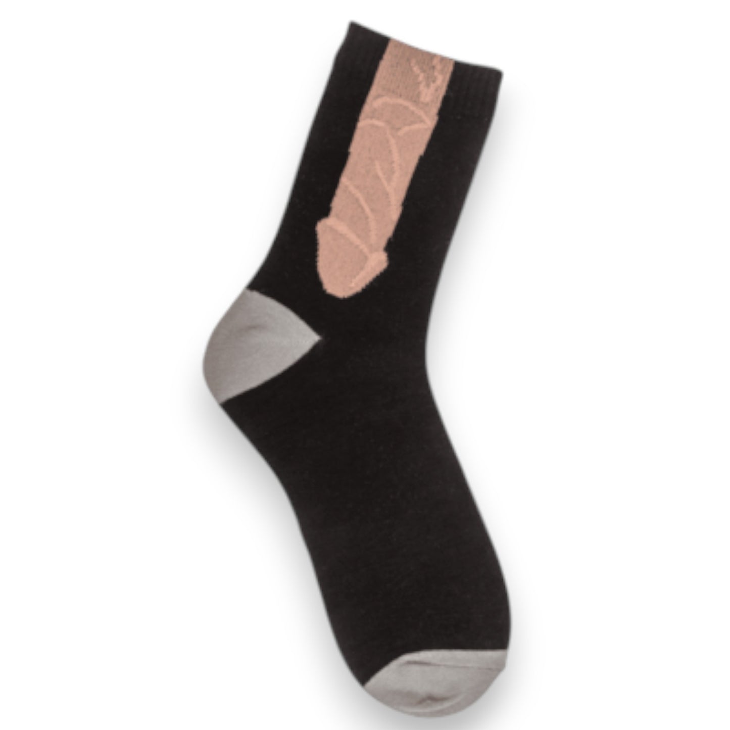 Kinky Pleasure - OB148 - Penis Socks – Black & White – Size 42–46