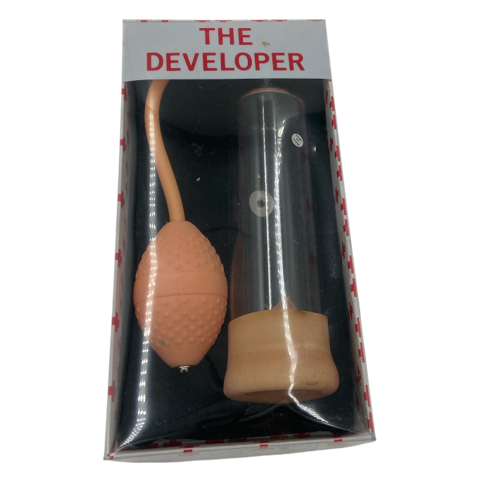 The Developer Basic Penis Pump – With Hand Pump & Window Box Packaging - Club