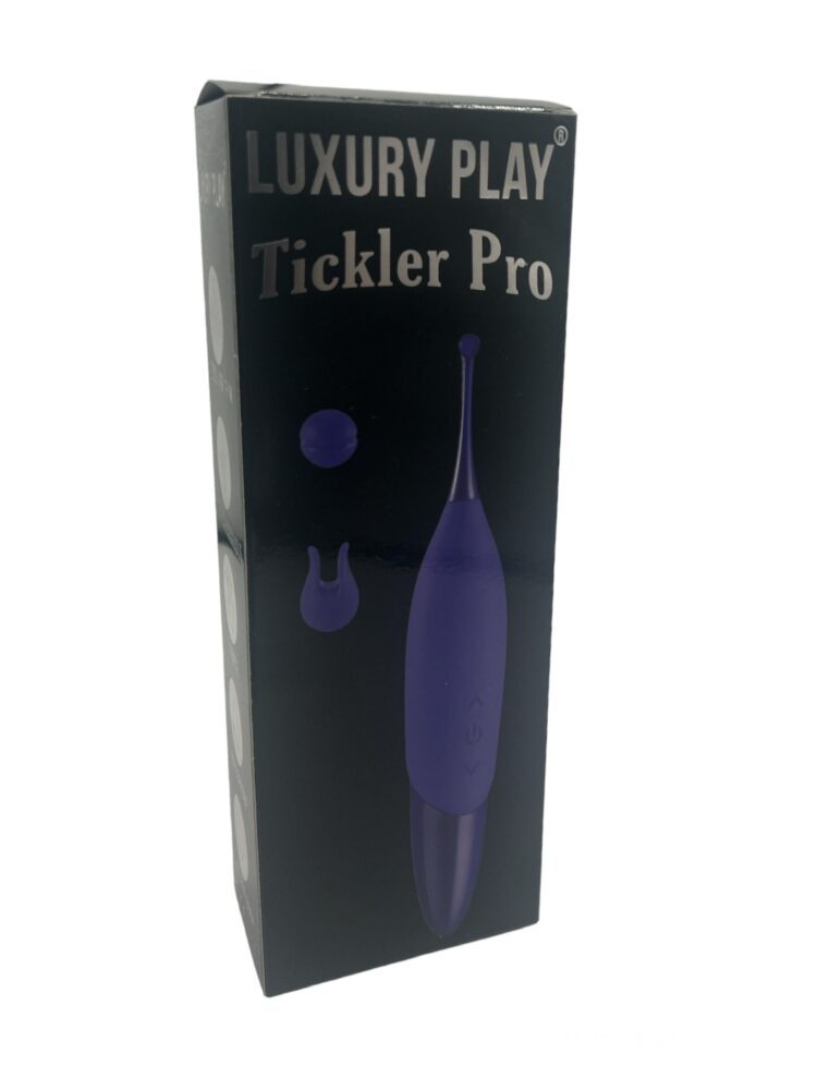 Luxury Play High Frequency Tickler Clitoris and G Spot Vibrator - Rechargeable - LP05 - Colour Box