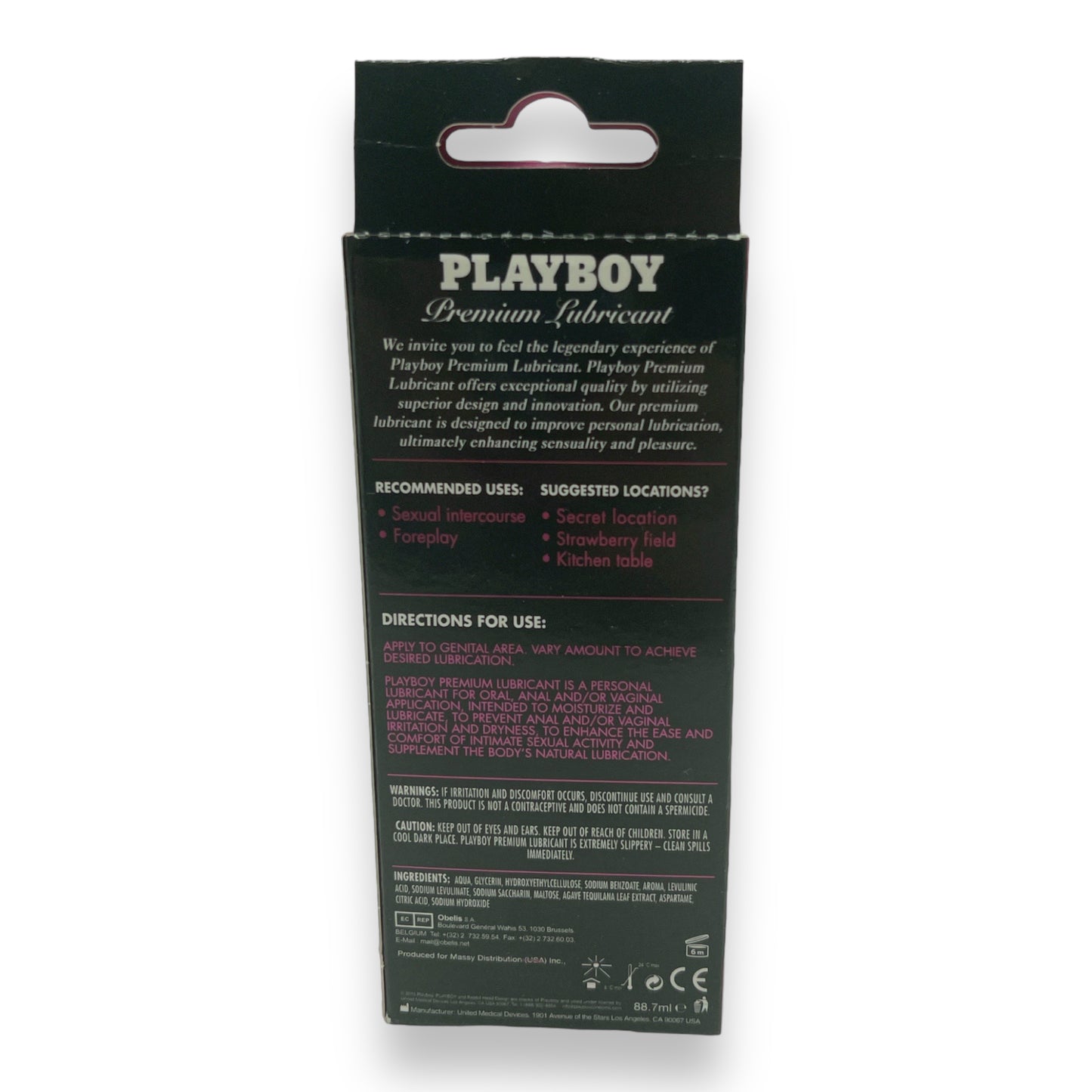 Playboy - Lubricant - 3 Models - 89ml