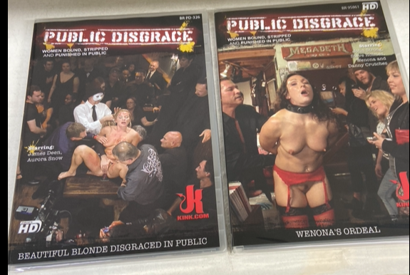 Dvd Public Disgrace 4 Pack