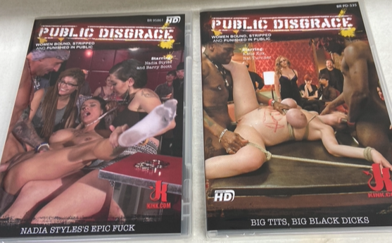Dvd Public Disgrace 4 Pack