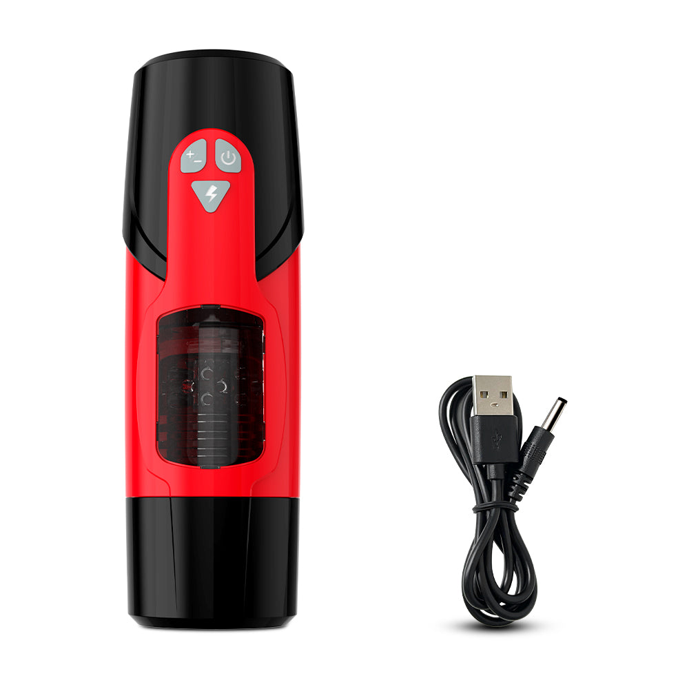 Lovesecret Premium LS05 - Masturbator Pro – App-Controlled Mega Rotating - Up Down - Vibrating Cup