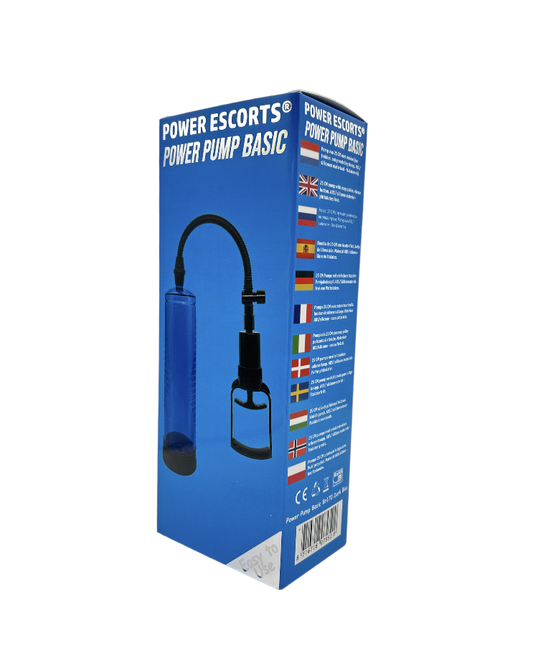 Power Escorts - BR170 Blue - Power Pump Basic - Penis Pump