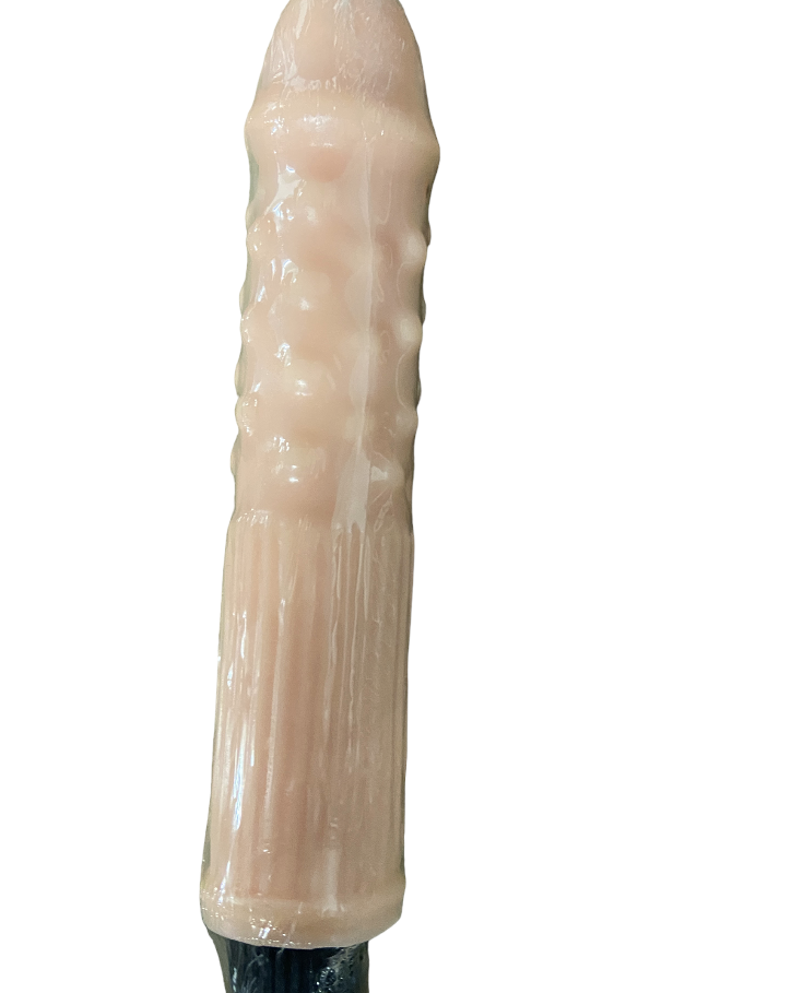 Multispeed Flexible Realistic Ribble Vibrator - Flesh