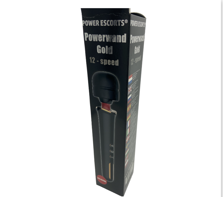 Power Escorts Power Wand Gold Wand Massager - BR60 - 2 Colours