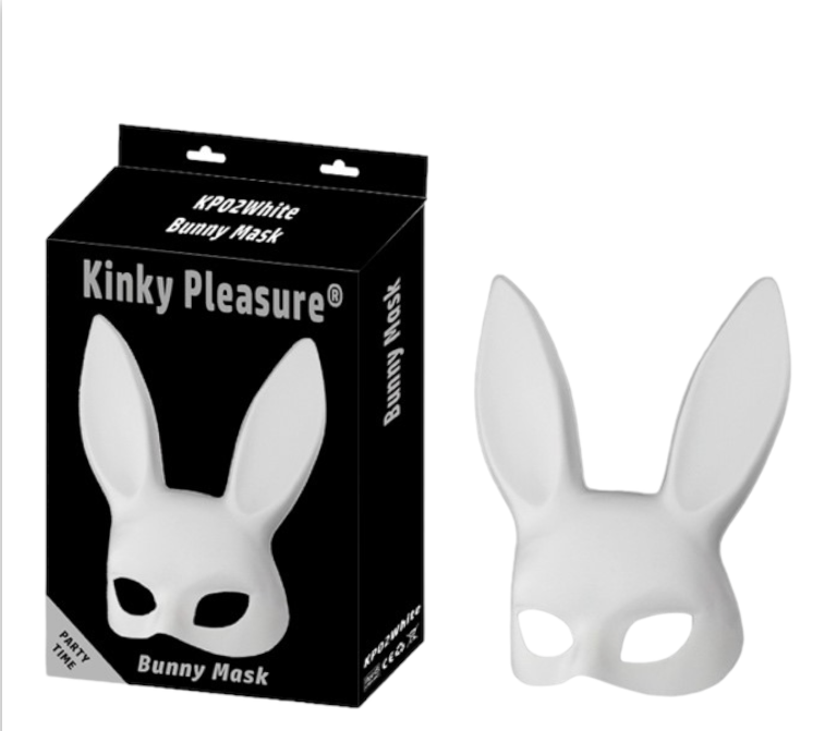 Kinky Pleasure - KP002 - Bunny Mask - 6 Colours - With Colour Box