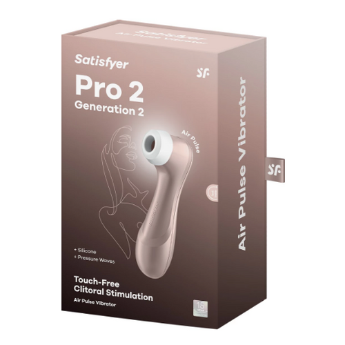 Satisfyer - Bestseller Model - Pro 2 + Generation 2 Air pulse Stimulator + Vibration - Airsucker