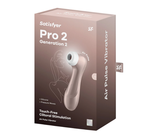 Satisfyer - Bestseller Model - Pro 2 + Generation 2 Air pulse Stimulator + Vibration - Airsucker