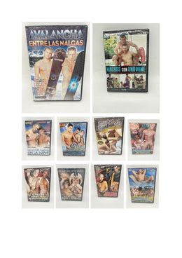 DVD Gay Spain Pack 10 Titles