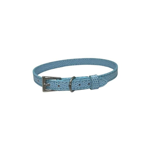 Cat Collar / Small Dog Collar - Blue - Dia 11 CM - Length 38 CM - Width 1 CM