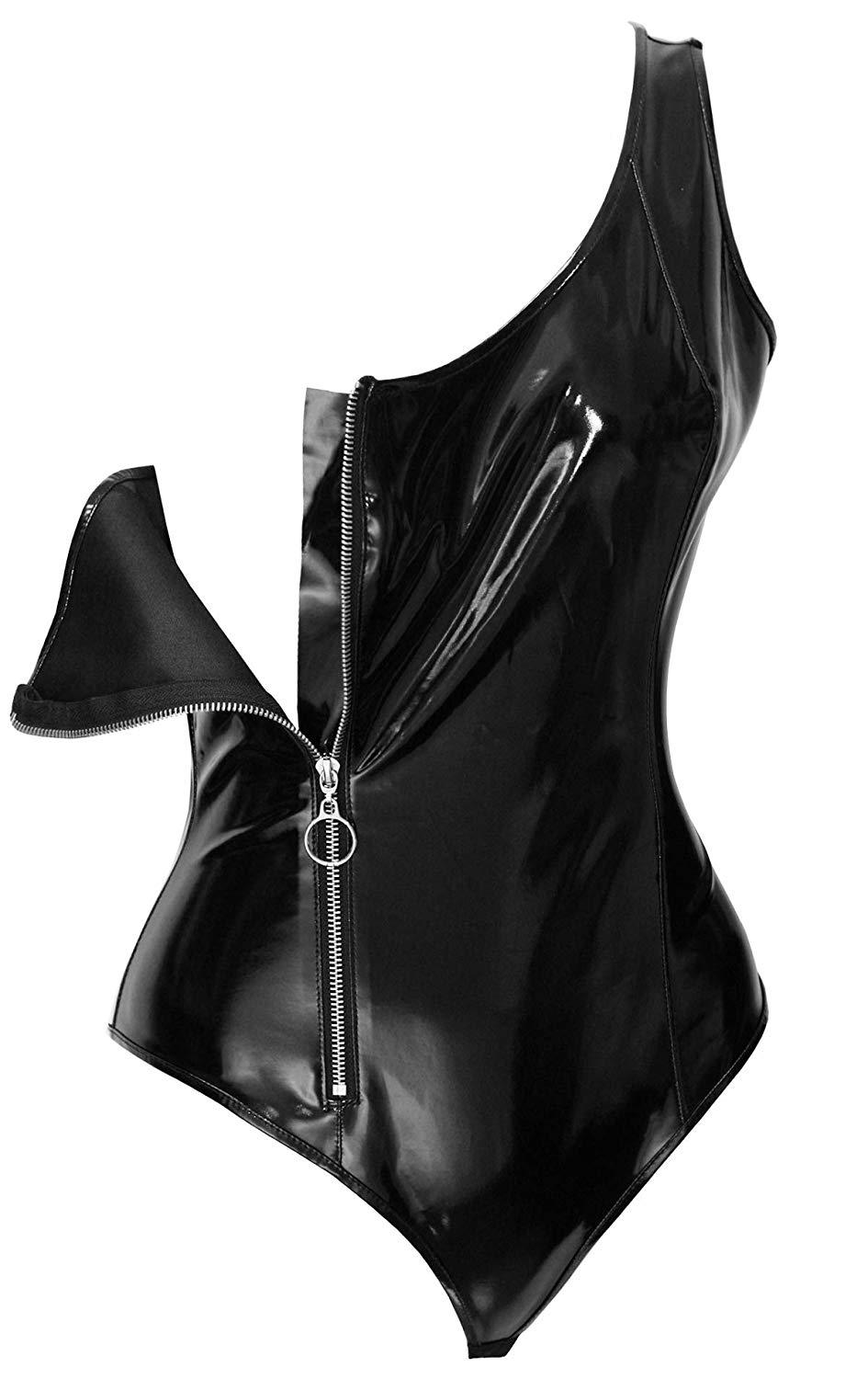 Body Pleasure - TL114 - Wet Look - One Size Fits Most - Luxury Gift Box - Black