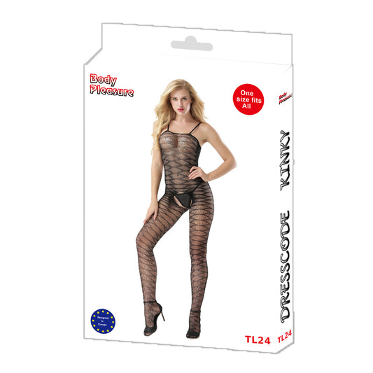 Body Pleasure - TL24 - Sexy Lingerie Set - One Size Fits Most - Gift Box - Black
