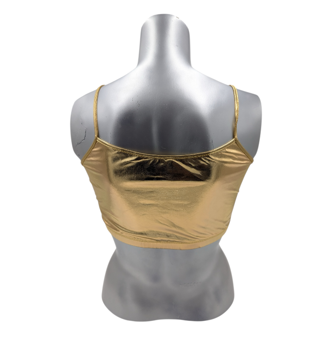 Kinky Glossy Gold Slim Top
