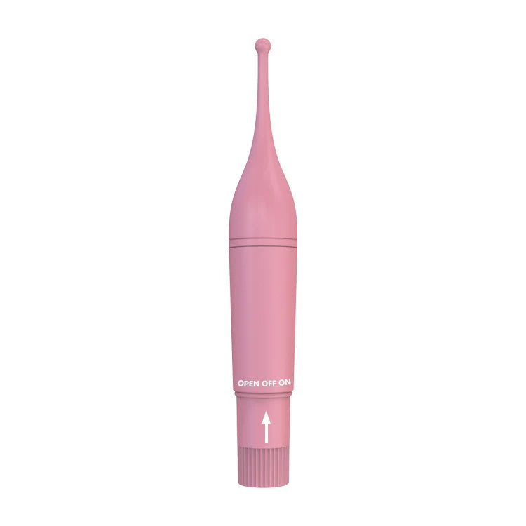 Weekdeal – 10x Pointer Queen Clitoris Vibrator – 5× Black & 5× Pink – 16 cm – Flexible Point – Battery Powered