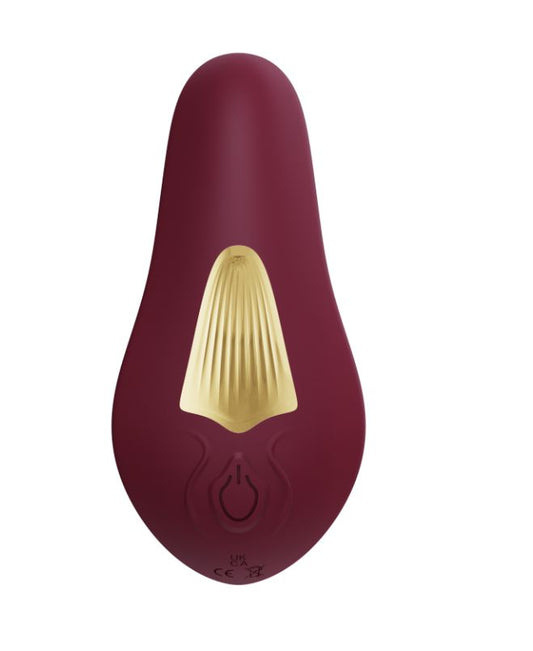 Power Escorts Vivi – BR333 - Burgundy Red (App-Controlled Panty Vibrator)