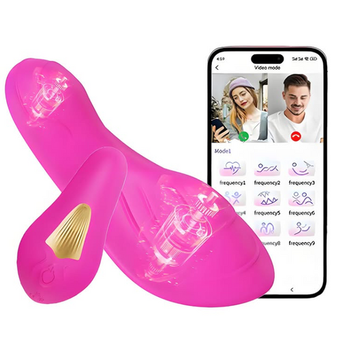 Power Escorts Vivi – BR333 Pink - App-Controlled Panty Vibrator