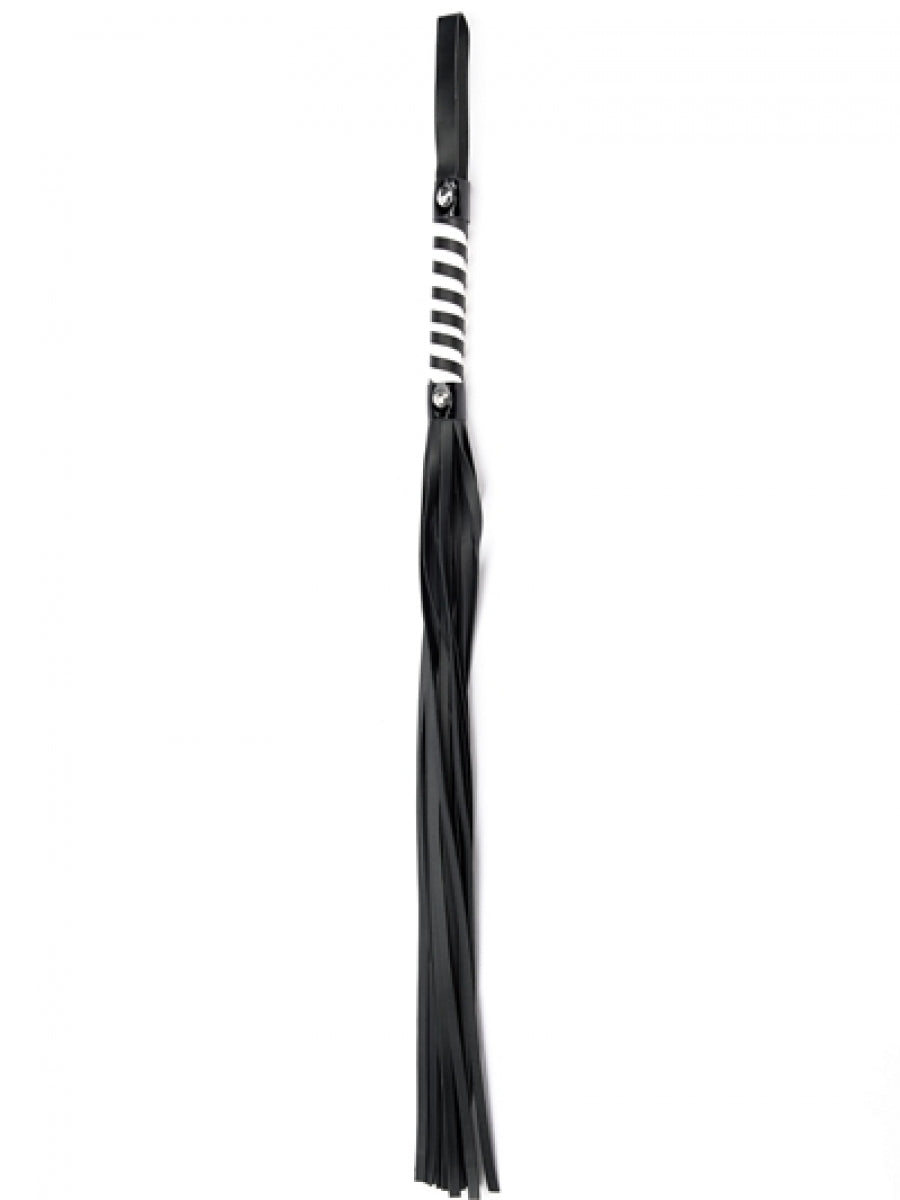 Argus - AF 001030 - Long Stripe Flogger - Black White