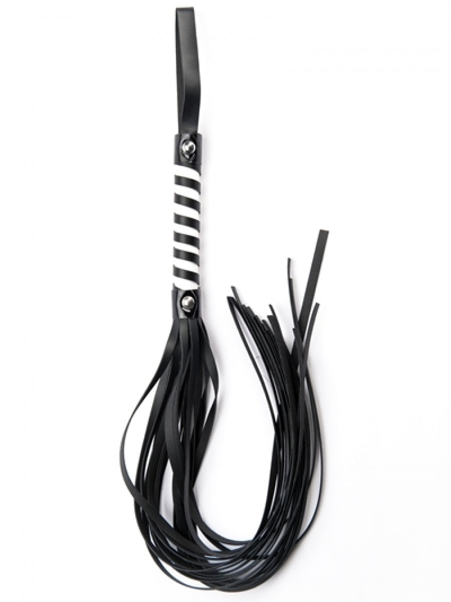 Argus - AF 001030 - Long Stripe Flogger - Black White