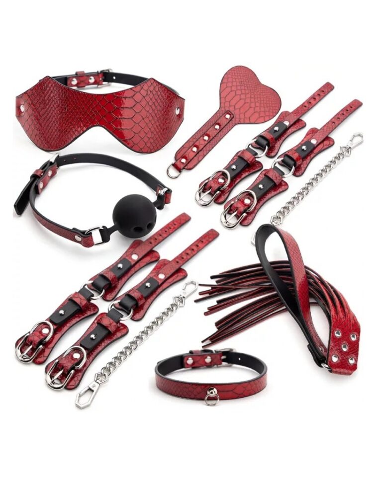 Argus High End Luxury Strong Red Bondage Box - AF 001076 - Easy To Carry /Store