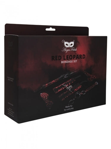 Argus Leopard Bondage Set 5 pcs - AF 001037