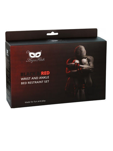 Argus Red Wrist and Ankle Bed Restraint - AF 001034