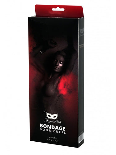 Argus Bondage Door Cuffs - Easy To Use - Design Colourbox - AF 001043