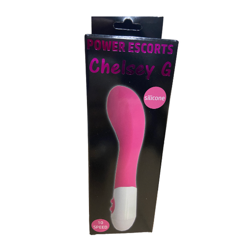 Power Escorts - BR56 - Chelsy G Pink G Spot Vibrator - Silicone - 10 Speed