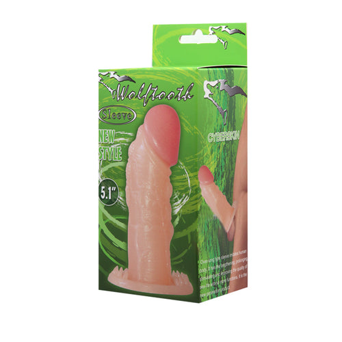 Baile - BI-016003 - Penis Wolftooth Sleeve - 12 Cm