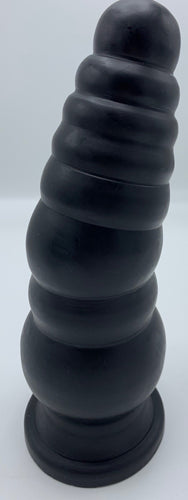 XXLTOYS - Big tree - XXL Plug - Insertable length 22 cm x 9 cm - Dia 9 cm / 7 cm 5 cm - Length huge size 25 cm - Black