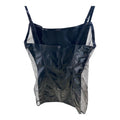 Black Level Halter Top Black Size M