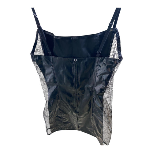 Black Level Halter Top Black Size M