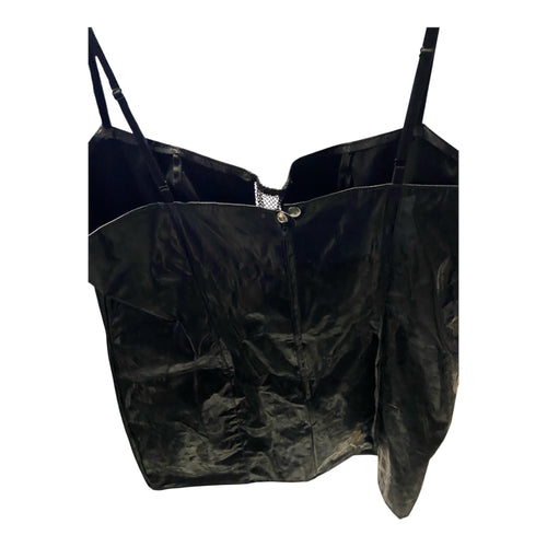 Black Level Halter Top Black Size XXL
