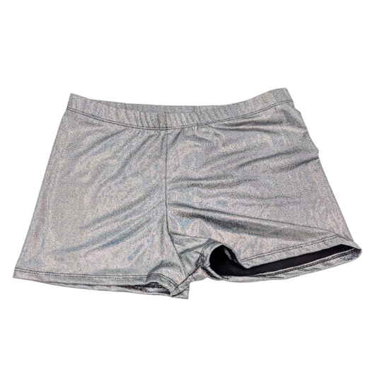 Glossy Silver Diamond Look Kinky Boxer