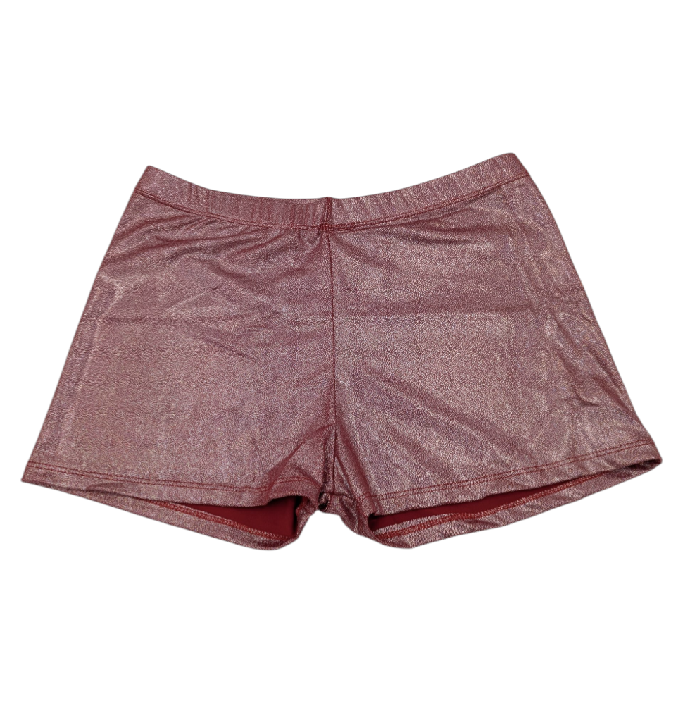 Glossy Salmon Diamond Glitter Look Kinky Boxer
