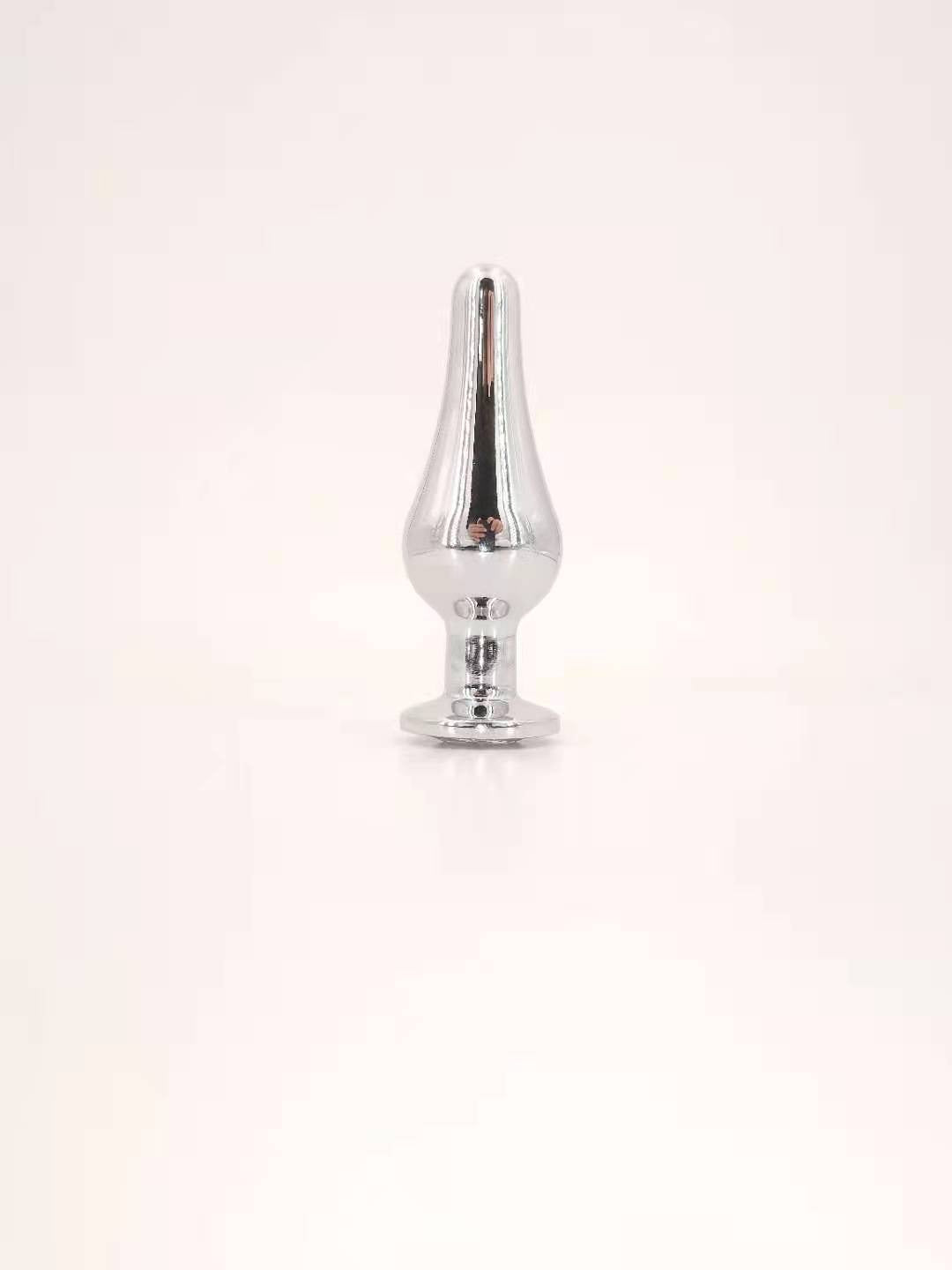 Power Escorts - BR213 Spink - Diamond King Small Buttplug Pink Stone - Length 9,5cm - dia: 3cm