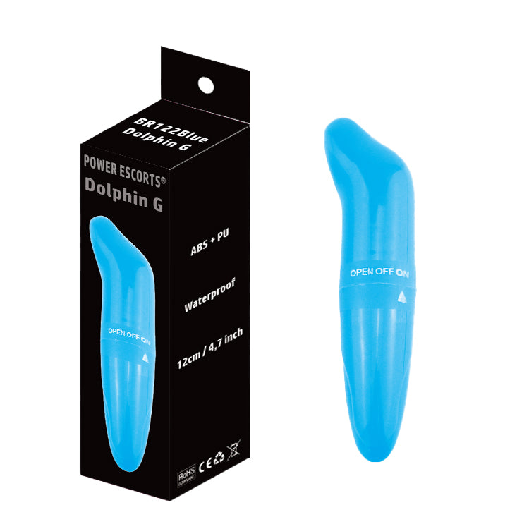 Power Escorts - BR122 - Dolphin G - Mini G Spot Vibrator - Fits In Every Bag - 12 CM - 2 Colours