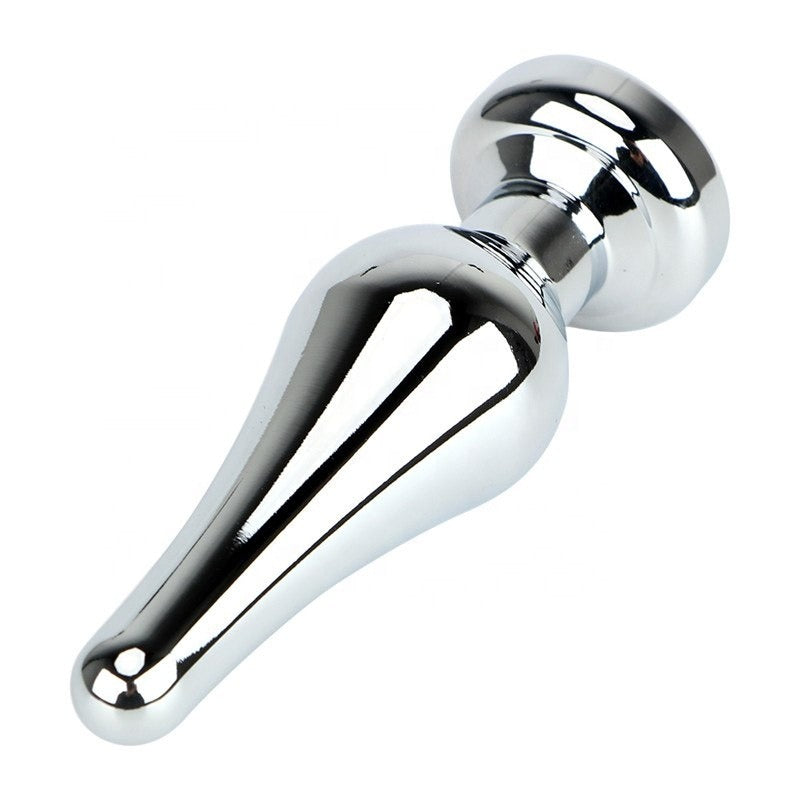 Power Escorts - BR213 Sred - Diamond King Small Butt plug Red Stone - Length 9,5cm - dia: 3cm