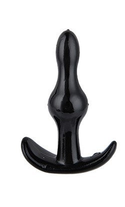 Power Escorts - BR276 - Rocket Anchor Plug - 8,5 CM - Anal Plug - Black - flexible Buttplug -  ideal size - attractive Colour box