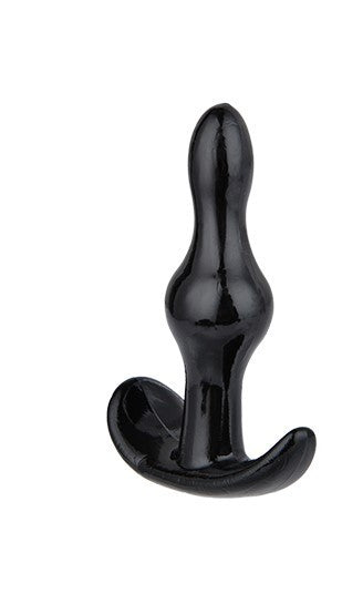 Power Escorts - BR276 - Rocket Anchor Plug - 8,5 CM - Anal Plug - Black - flexible Buttplug -  ideal size - attractive Colour box