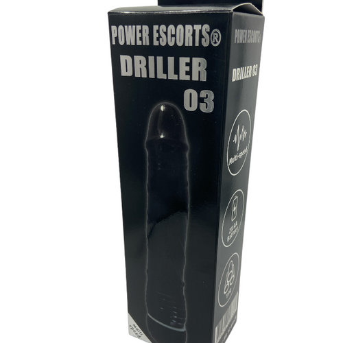 Power Escorts - BR32 - Driller 03 Realistic Vibrator 2 colours