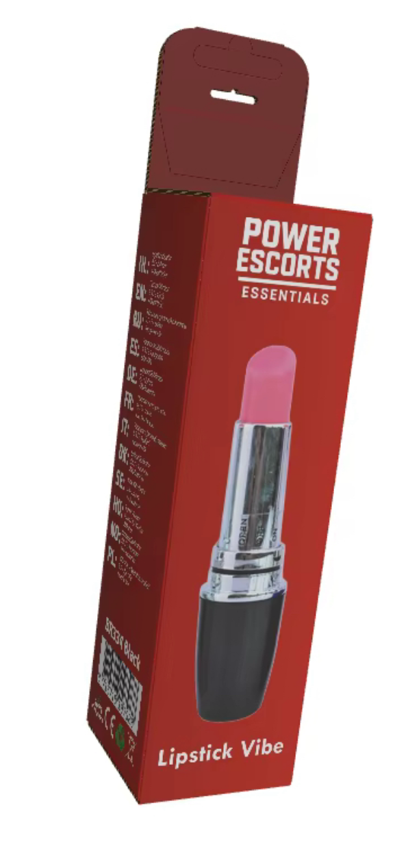 Power Escorts - BR334 Black Lipstick Vibe – Discreet Lipstick Vibrator | Compact & Powerful (Copy)