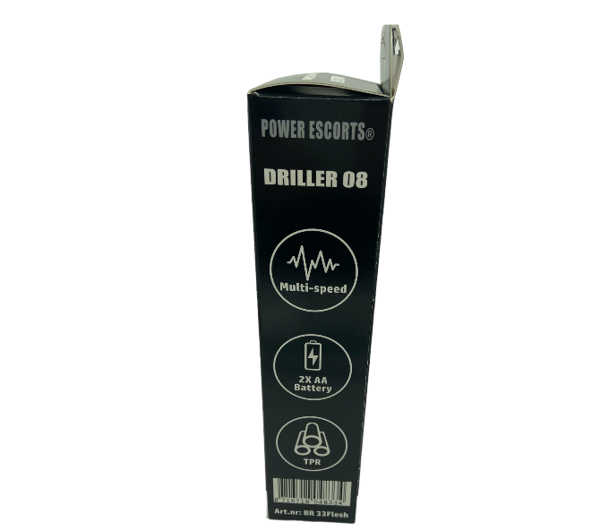 Power Escorts - BR33 Flesh - Driller 08 Realistic Vibrator
