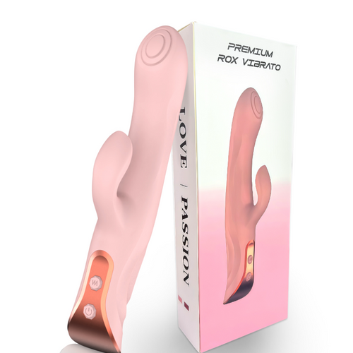 Power Escorts - BR344 - Rox G-Spot & Clit Vibrator – Dual Motor & 12 Vibration Modes