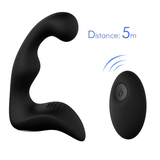 Power Escorts - BR177 - Rechargeable Prostate Stimulator with Remote Control NO COLOUR BOXM,  FOIL BAG PACKING