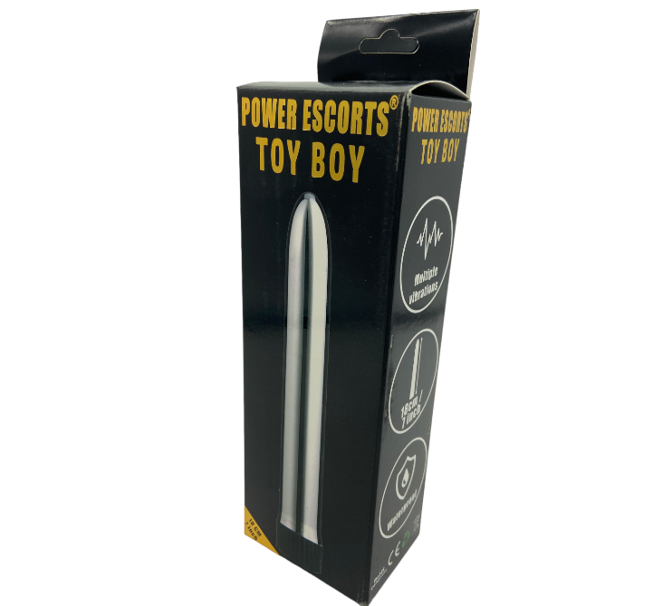 Power Escorts - BR61 - Toy Boy Classic Vibrator - 18 CM - 4 Colours