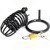 Power Escorts - BR89 - Prison Break - Metal Cock Cage - Black - Colourbox Packing - 3 Sizes